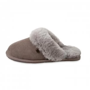 image of Just Sheepskin Duchess mule - Chocolate