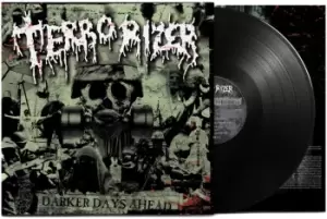 image of Terrorizer Darker days ahead LP black