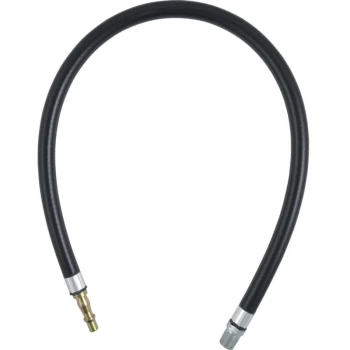 image of 0.6MTR Anti Whip Hose, Fitted with Standard Adaptor & 1/4 NPT Male Thread - Kobe