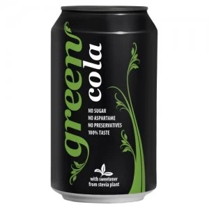 Image of Green Cola Green Cola Can 330ml