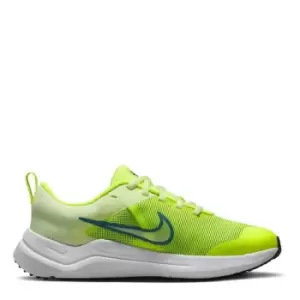 Image of Nike Downshifter 12 Big Kids Road Running Shoes - Yellow