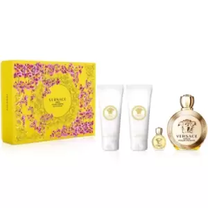 image of Versace Eros Pour Femme Gift Set 4 Pieces