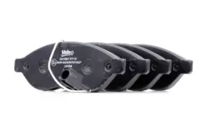 Image of VALEO Brake pad set FIAT,PEUGEOT,CITROEN 301891 1607878380,1607878580,1623842380 1623842480,425356,425358,425461,425462,71770026,71770032,71773146