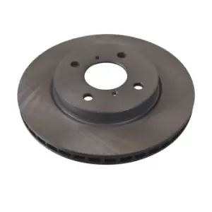 image of Brake Disc (Front) ADK84349 by Blue Print - Single