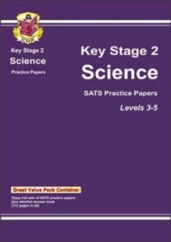 Image of Ks2 Science Sats Practice Papers - Levels 3-5 by Cgp Books Paperback