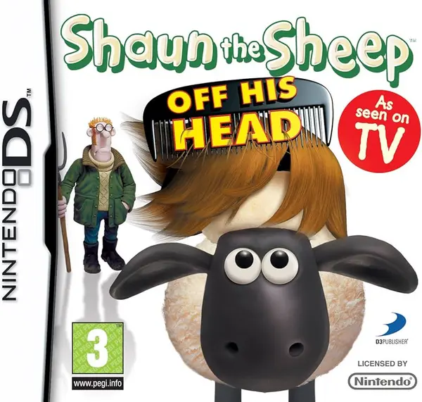 Image of Shaun the Sheep Off His Head Nintendo DS Game