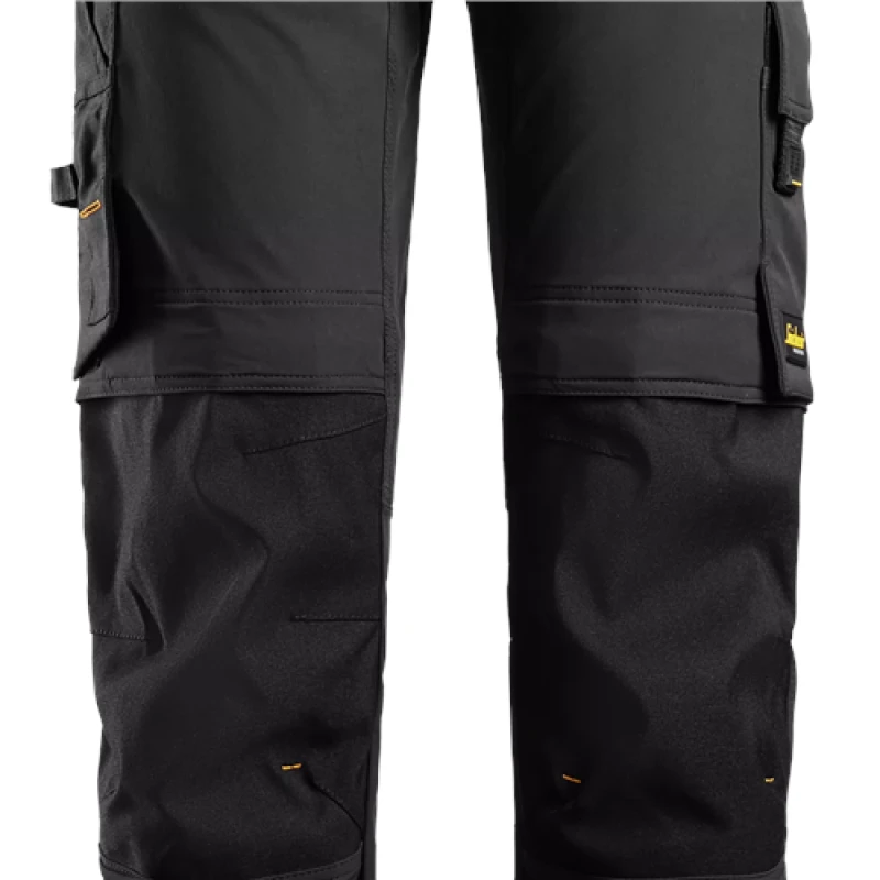 Image of Snickers 6271 AllroundWork Full Stretch Trousers Holster Pockets 62710404044 Colour: Black