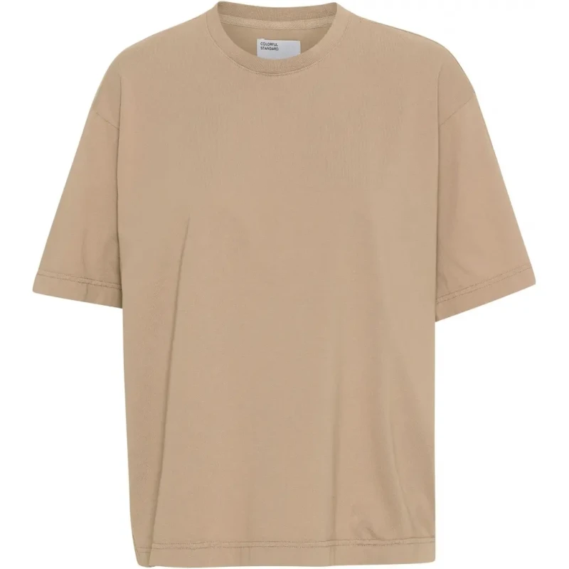 Image of Colorful Standard Womens T-Shirt Colorful Standard Organic oversized honey beige Beige Female S