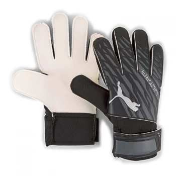 image of Puma Ultra Grip 4 RC Goalkeeper Gloves - Black/Asphalt