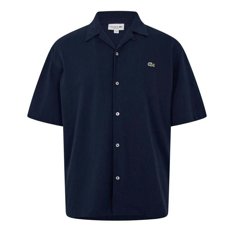 Image of Lacoste Lacoste Revere Shirt Sn63 Navy 166 male XL