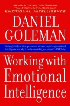Image of Working with Emotional Intelligence by Daniel Goleman Book