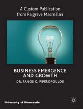 Image of Entrepreneurship Custom Publication Newcastle by Panos Piperopoulos Book