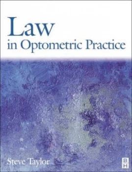 Image of Law in Optometric Practice by Stephen P Taylor Paperback