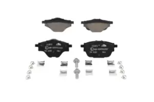 Image of ATE Brake pad set OPEL,PEUGEOT,CITROEN 13.0470-3872.2 1609000980,1647860380,1647874380 1678168080,1609000980,1609000980,1647874380,1678168080,95525386