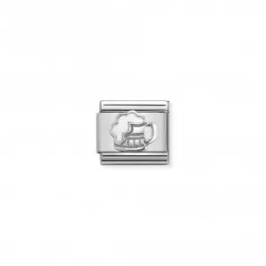 Image of Nomination Composable Classic Enamel Pint Of Beer Link 330202/34
