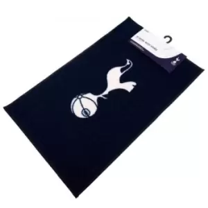 image of Tottenham Hotspur FC Crest Area Rug (80cm x 50cm) (Blue) - Blue