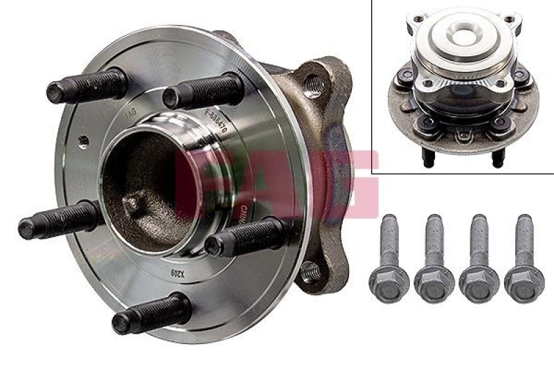 Image of Wheel bearing kit FAG 713 6452 10