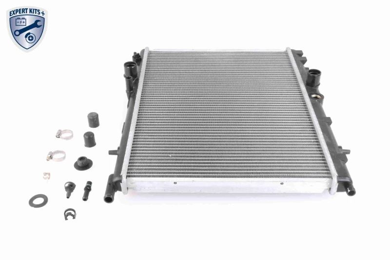 Image of VEMO V22-60-0011 Engine radiator EXPERT KITS +, Manual Transmission Radiator,engine cooling (470)
