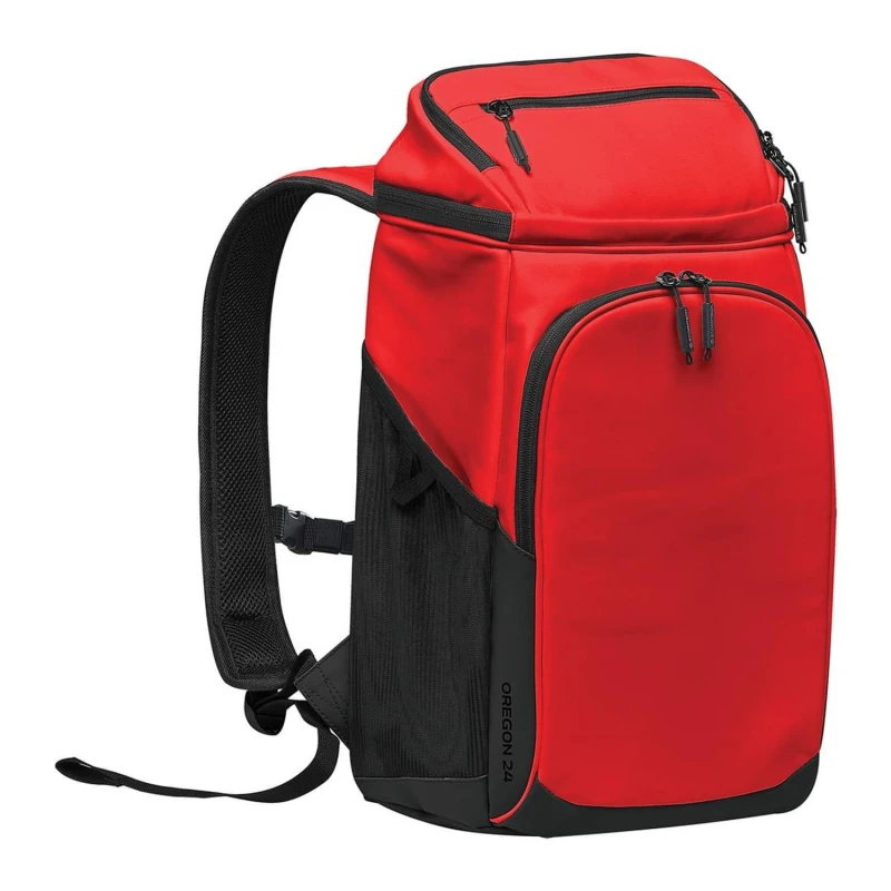 Image of Stormtech Mens Oregon 24 Cooler Backpack in Red Red Male
