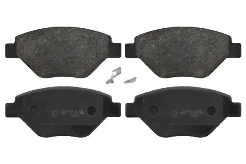 Image of Blue PRINT ADR164215 Brake pad set Front Axle, with fastening material Brake Pad Set,disc brake (402)