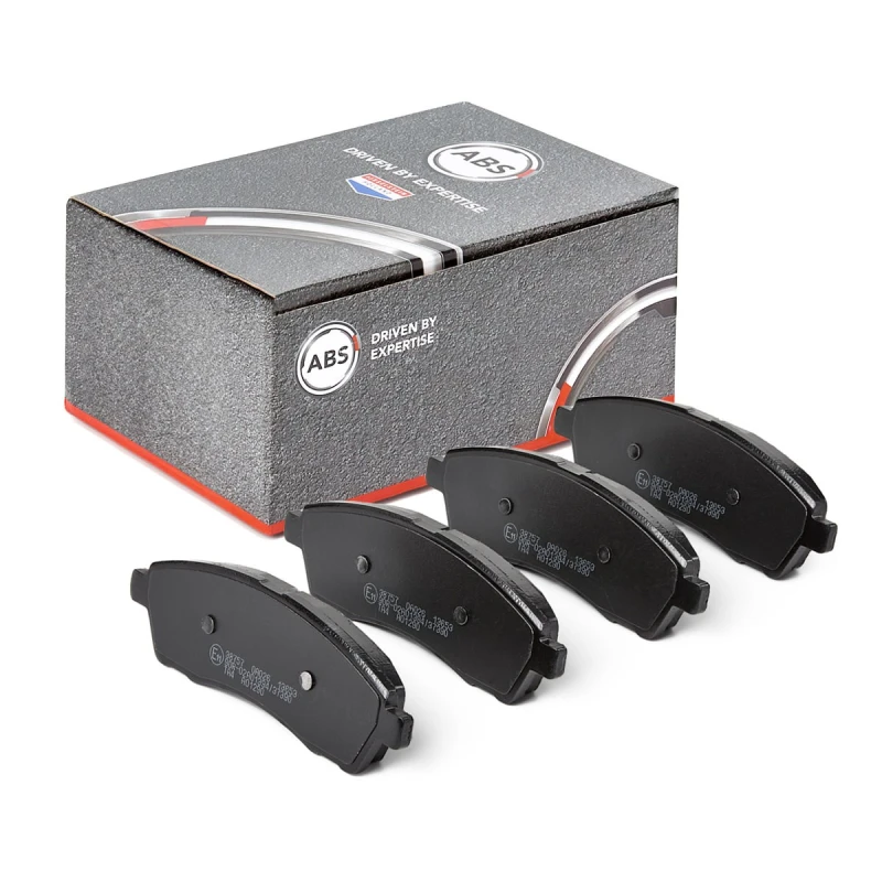 Image of A.B.S. 38757 Brake pad set without integrated wear sensor Brake Pad Set,disc brake (402)