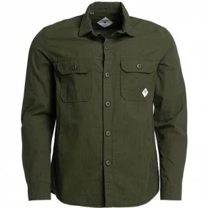 Image of Barbour Beacon Ripstop Overshirt - Forest GN91