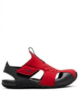 Image of Nike Sunray Protect 2 Preschool Sandals - Red/Black