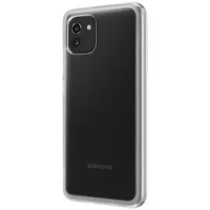 image of Samsung EF-QA036TTEGEU Back cover Samsung Galaxy A03 Transparent