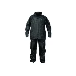 image of Ox Tools OX-S249704 Waterproof Rain Suit Black XL