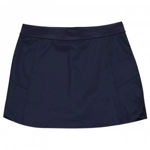 image of Callaway Perforated Golf Skirt Junior Girls - Navy Blue