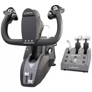 Image of Thrustmaster TCA Yoke Pack Being Edition Flight sim yoke USB PC, Xbox One, Xbox One S, Xbox Series X Black