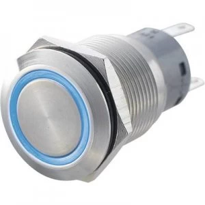 Image of TRU COMPONENTS LAS1 AGQ 11E RD Tamper proof pushbutton 250 V AC 5 A 1 x OnOn IP67 momentary