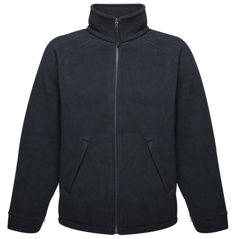 Image of Regatta Professional Mens Great Outdoors Sigma Symmetry Heavyweight Anti-Pill Fleece Zip Up Jacket (380 GSM) in Dark Navy Size: Small Dark Navy Mal