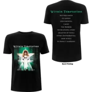 Image of Within Temptation - Mother Earth Unisex Small T-Shirt - Black