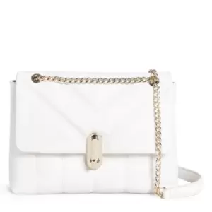 Image of Ted Baker Ayahlin Lock Flap Over Bag - White