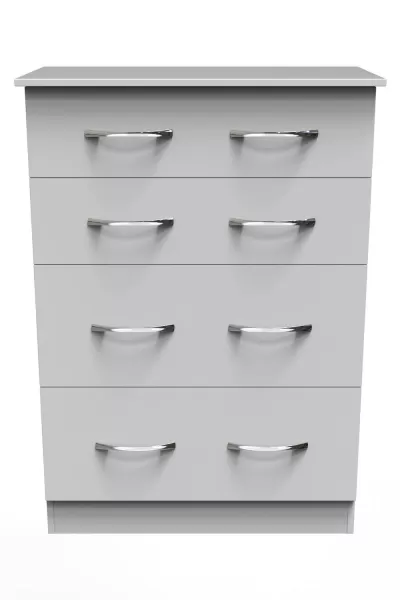 image of Hampshire 4 Drawer Deep Chest (Ready Assembled)