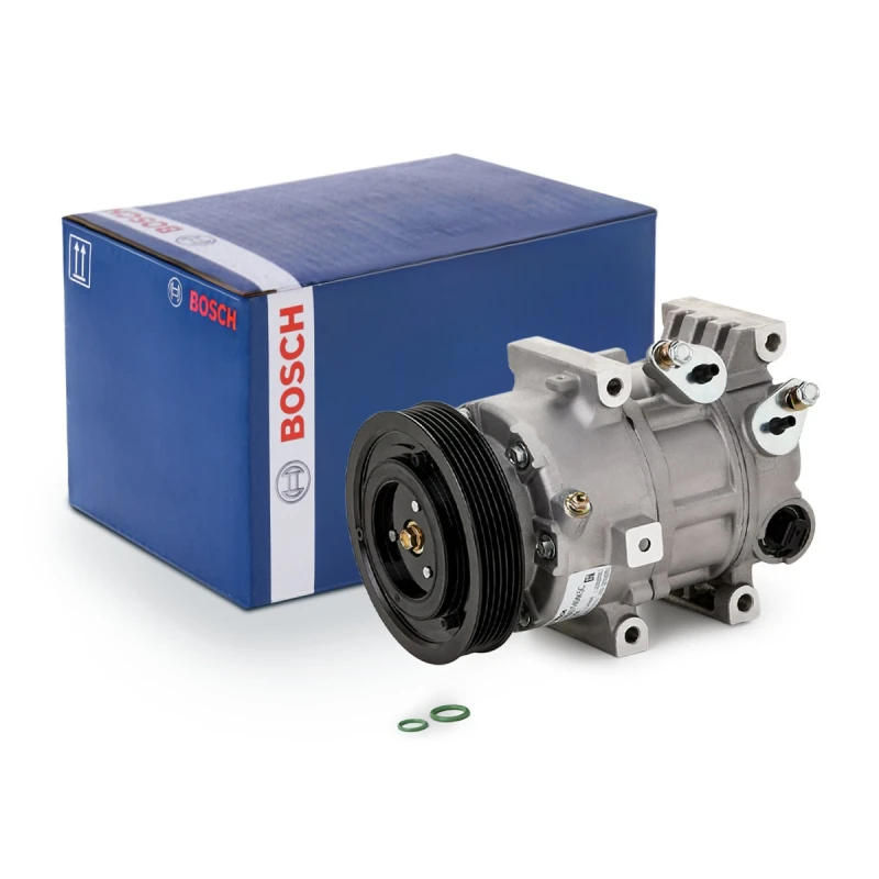 Image of Bosch 1 986 AD1 404 AC Compressor PS-R1, Refrigerant: R134a, with seal ring Compressor,air conditioning (447)