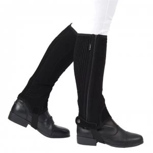 image of Dublin Easy Care Child Half Chaps II - Black