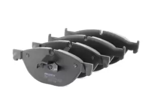 Image of RIDEX Brake pad set 402B0506 Brake pads,Brake pad set, disc brake BMW,ALPINA,5 Touring (F11),5 Limousine (F10),7 (F01, F02, F03, F04),5 GT (F07)
