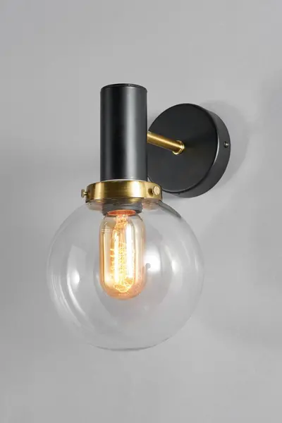 image of BHS Lighting Kiko Bathroom Wall Light Black