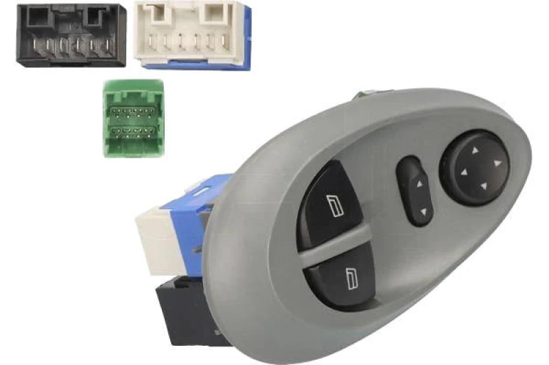 Image of Alfa e-Parts AF00390 Switch, window winder Driver side Plastic Switch,window winder (1761)