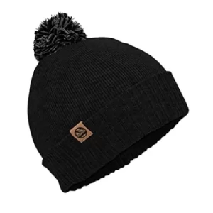 Image of Six Peaks Pom Beanie Hat Grey/Black