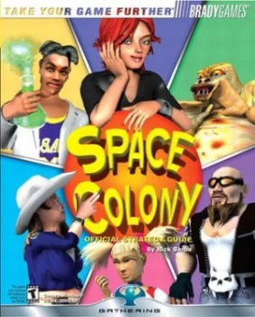 Image of Space Colony Official Strategy Guide by Rick Barba Paperback