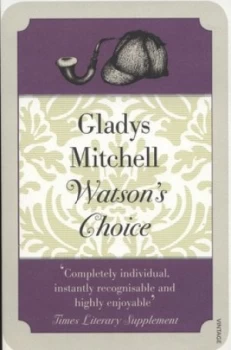 Image of Watsons Choice by Gladys Mitchell Paperback