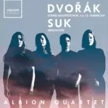 image of Dvorak: String Quartets Nos. 5 & 12, 'American'/Suk: Meditation