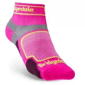 Image of Bridgedale TRAIL RUN Ultralight T2 Coolmax Sport Low Womens - Large Pink