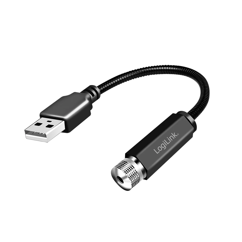 Image of LogiLink USB ambient light. red