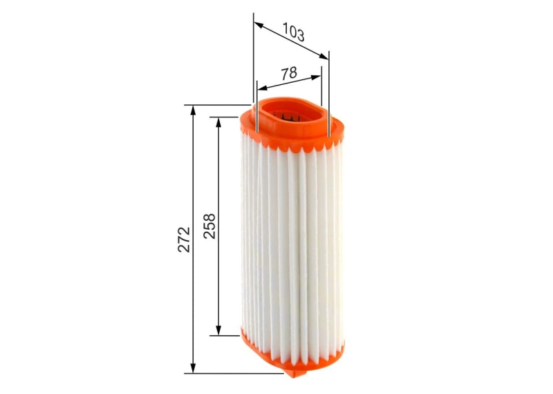 Image of Air filter Bosch F 026 400 578