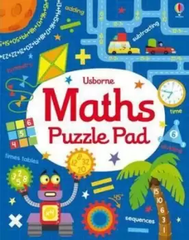 Image of Maths Puzzles Pad by Kirsteen Robson