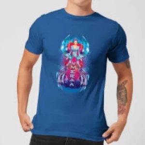 Image of Aquaman Mera Hourglass Mens T-Shirt - Royal Blue - L